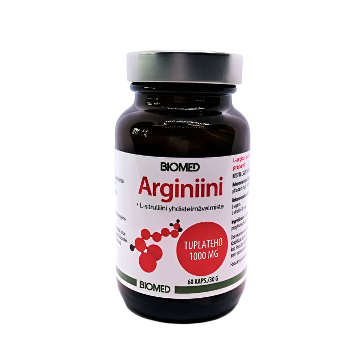 Arginiini 60 kapseli 1000Mg
