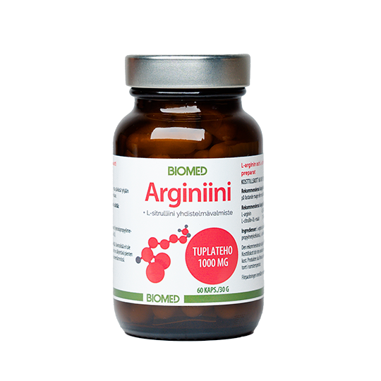 Arginiini 60 kapseli 1000Mg