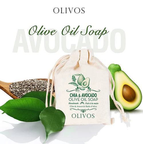 Chia & Avocado oliiviöljysaippua 150gr