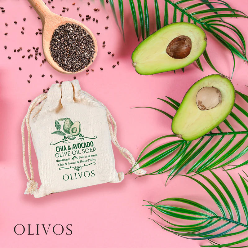 Chia & Avocado oliiviöljysaippua 150gr