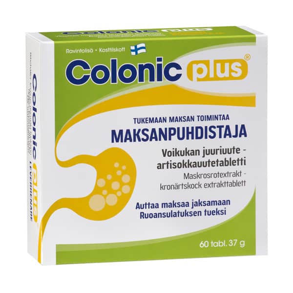 Colonic plus maksanpuhdistaja 60 tabletit