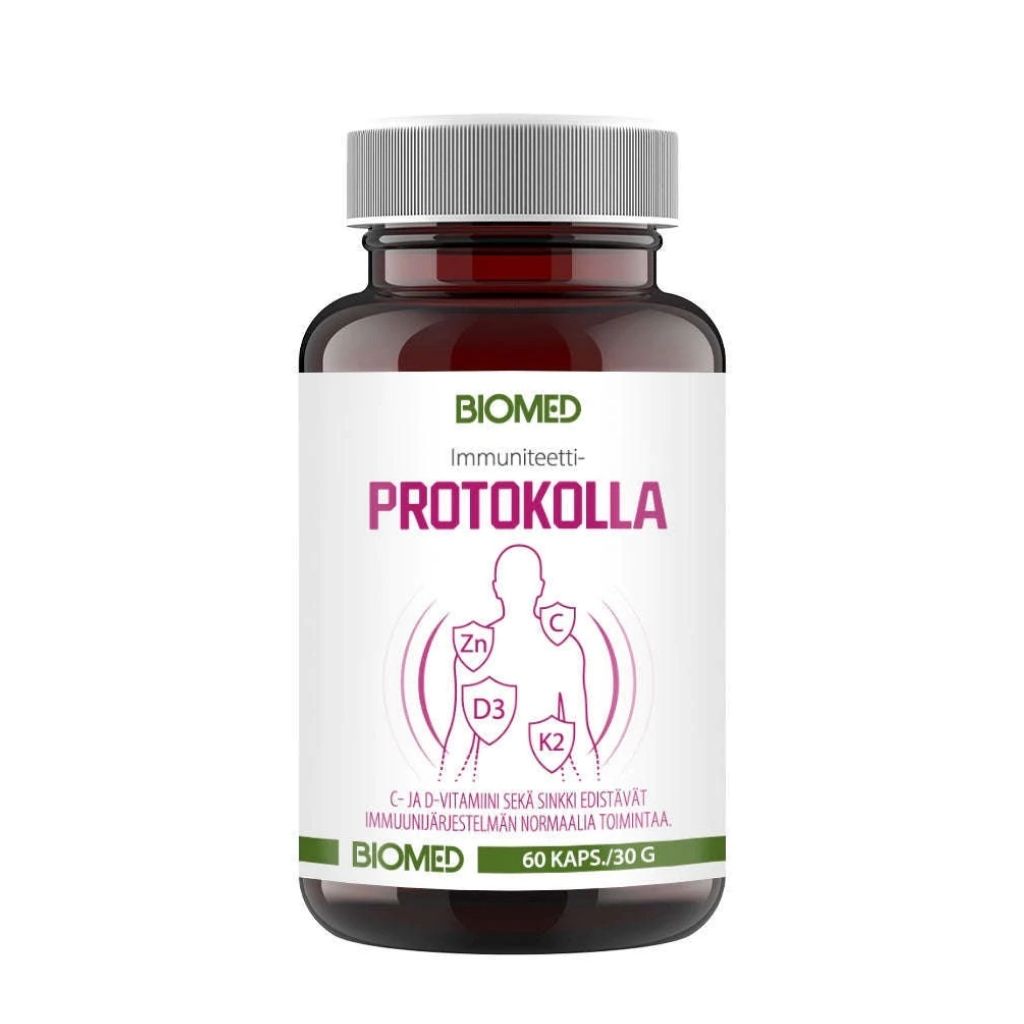Immuniteetti protokolla vitamines D3 vitamines K2  sinkki 60 kaps