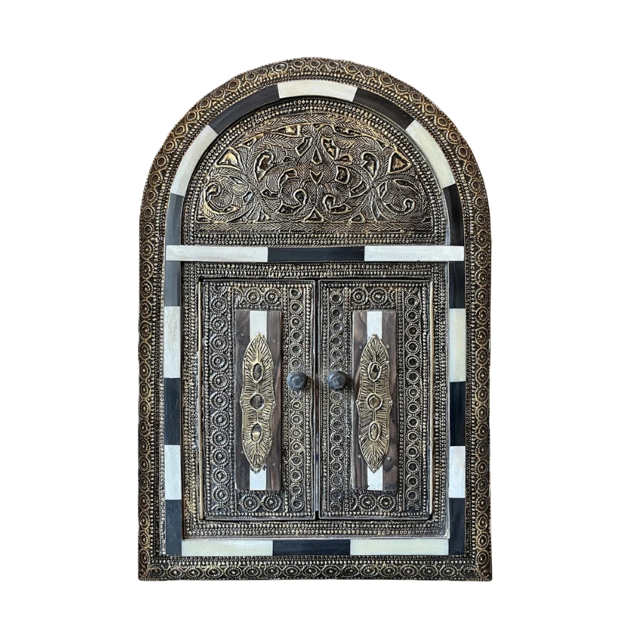 Marokkolainen peili kahdella ovella