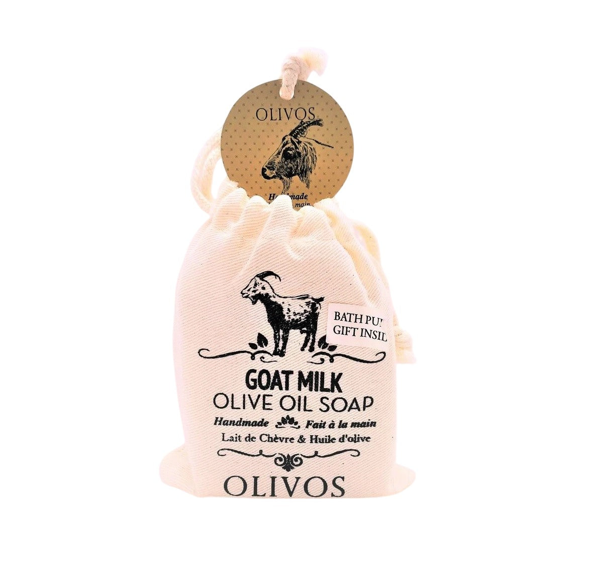 Olivos vuohenmaito oliiviöljysaippua 150g