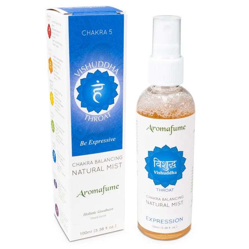 Vishuddha 5 chakra huonetuoksu suihke 100 ml