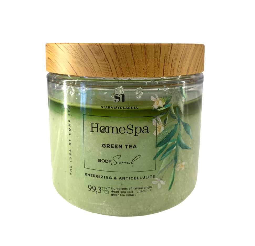 Home spa green tea