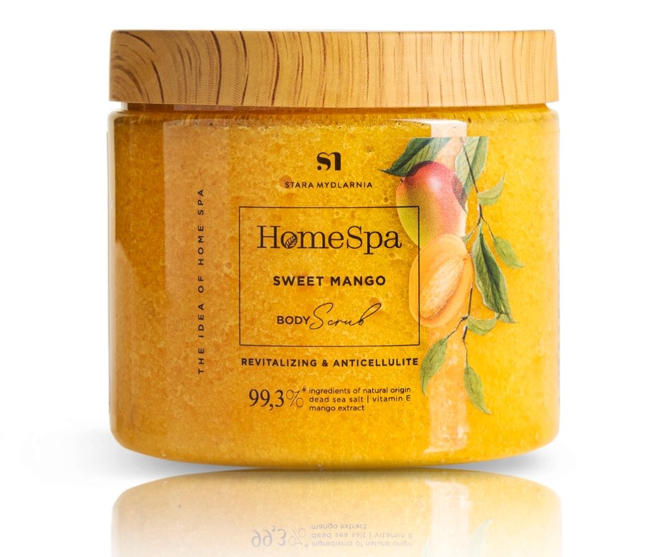 Home spa sweet mango 260ml  vartalonkuorintasuola